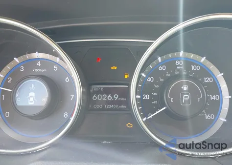 2012 Hyundai Sonata Gls Pzev из США, поврежденный, VIN 5NPEB4AC1CH386452